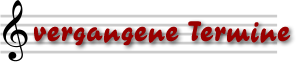 vergangene Termine
